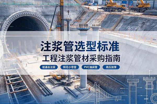 澄海注浆管选型标准