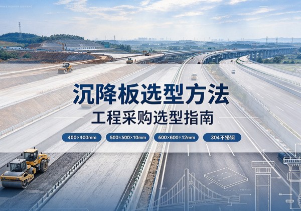澄海沉降板选择方法